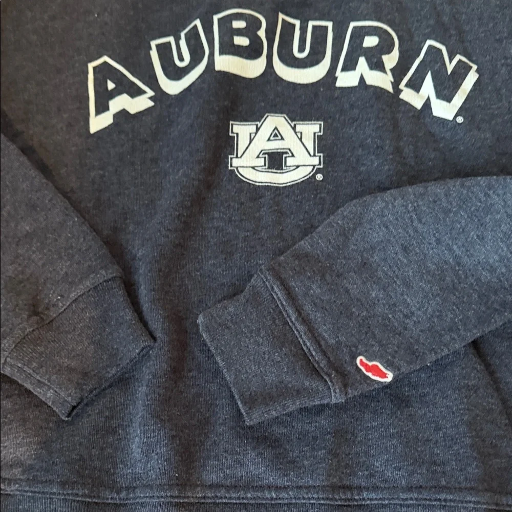 Auburn League Navy V-Neck Sweatshirt - Picture 4 of 5